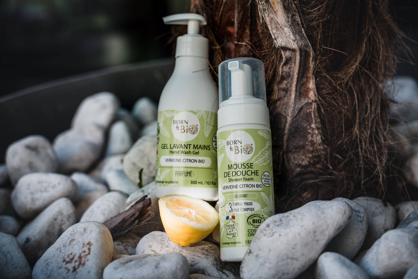 Mousse de douche Verveine Citron Bio - 150mL