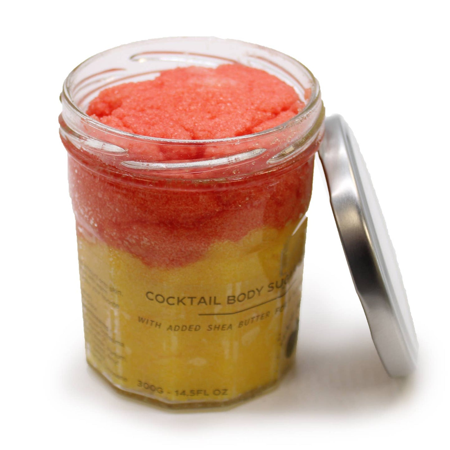 Gommage corporel au sucre parfumé - Sangria à la pêche