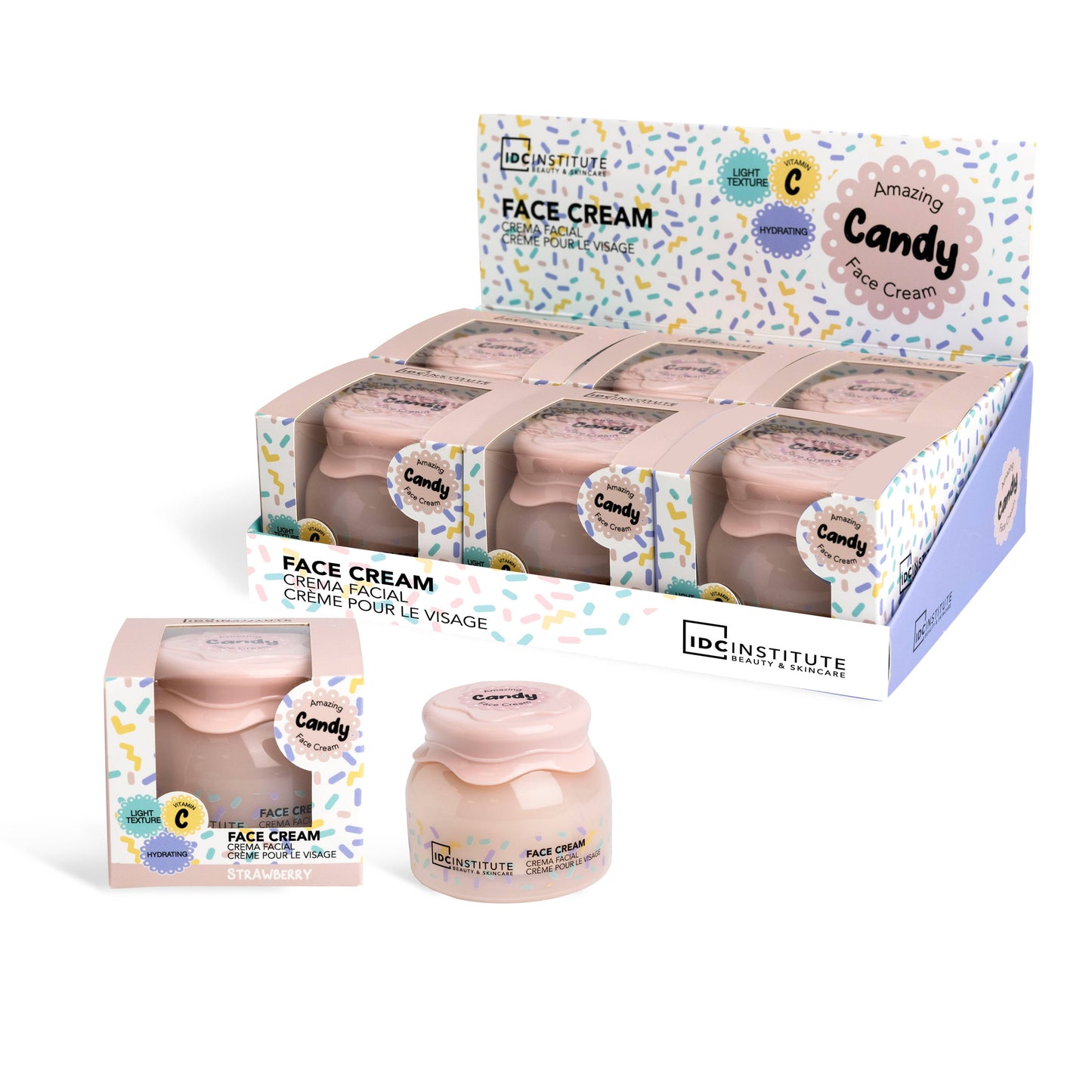 Crème pour le visage Candy 50 ml assortie