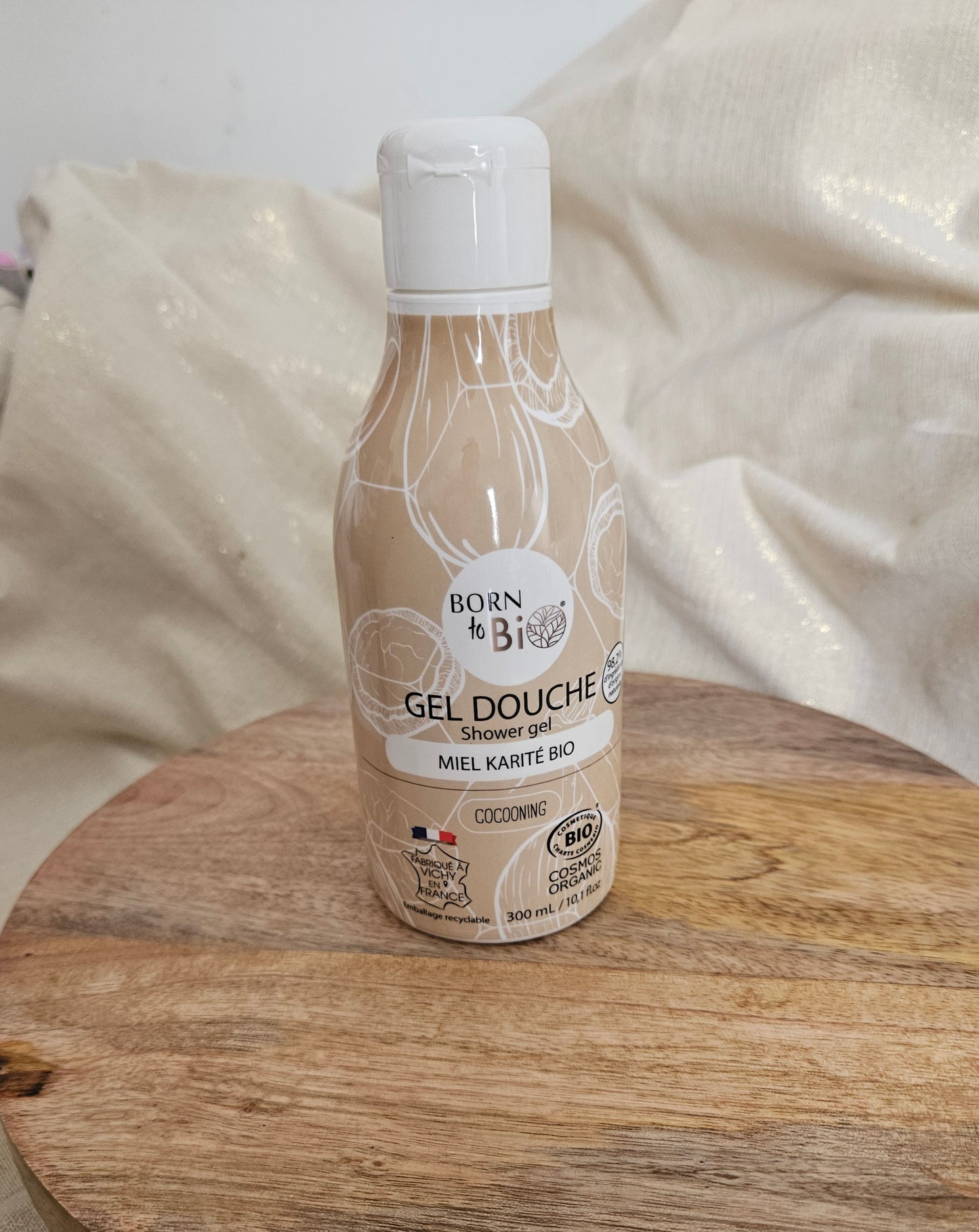 gel douche miel karité