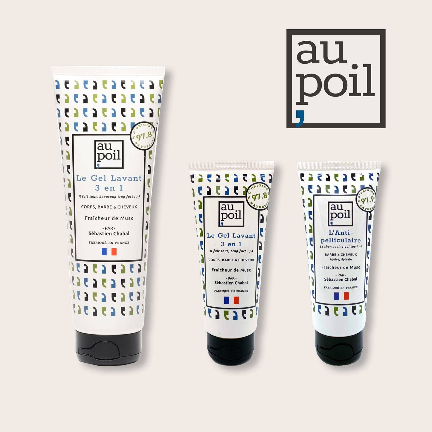 Le Gel Lavant 250 ml - Corps Cheveux et Barbe