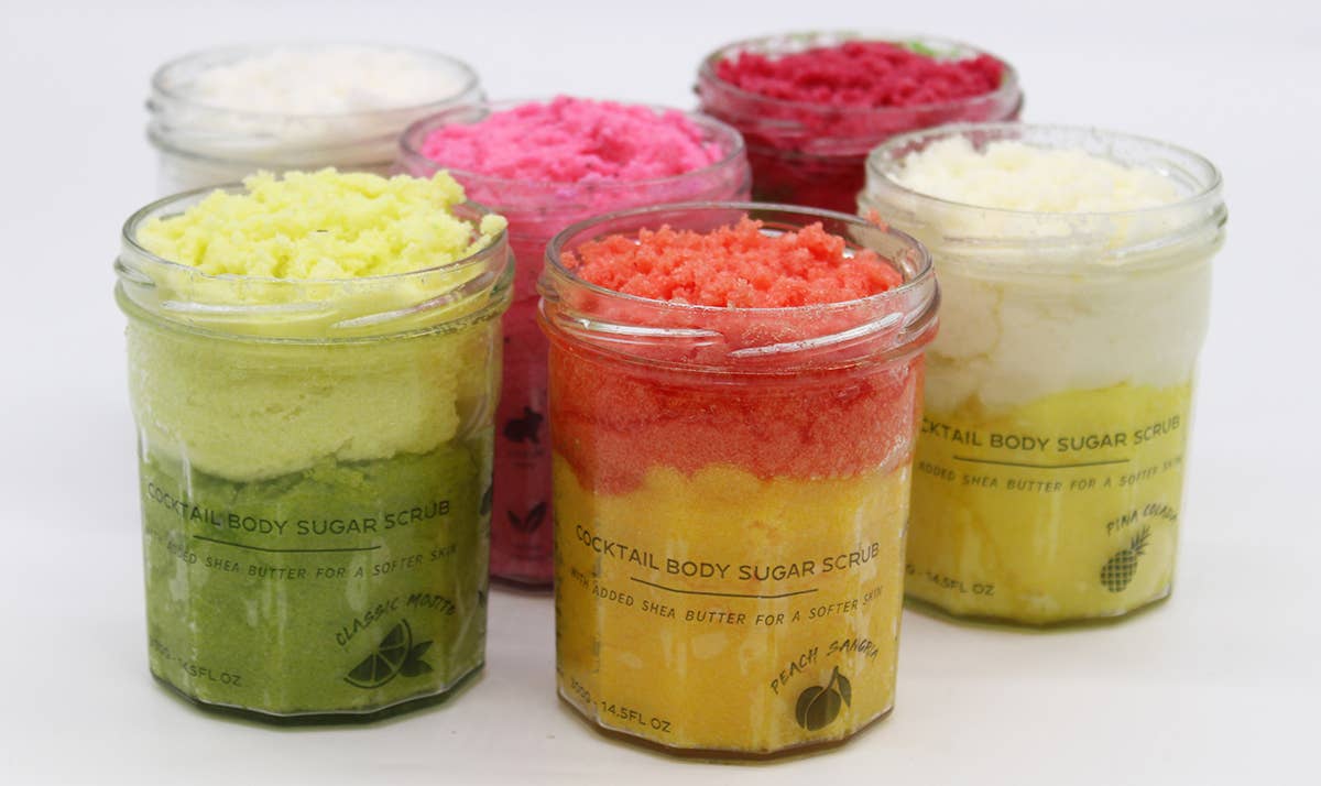 Gommage corporel au sucre parfumé - Pastèque/Daquiri