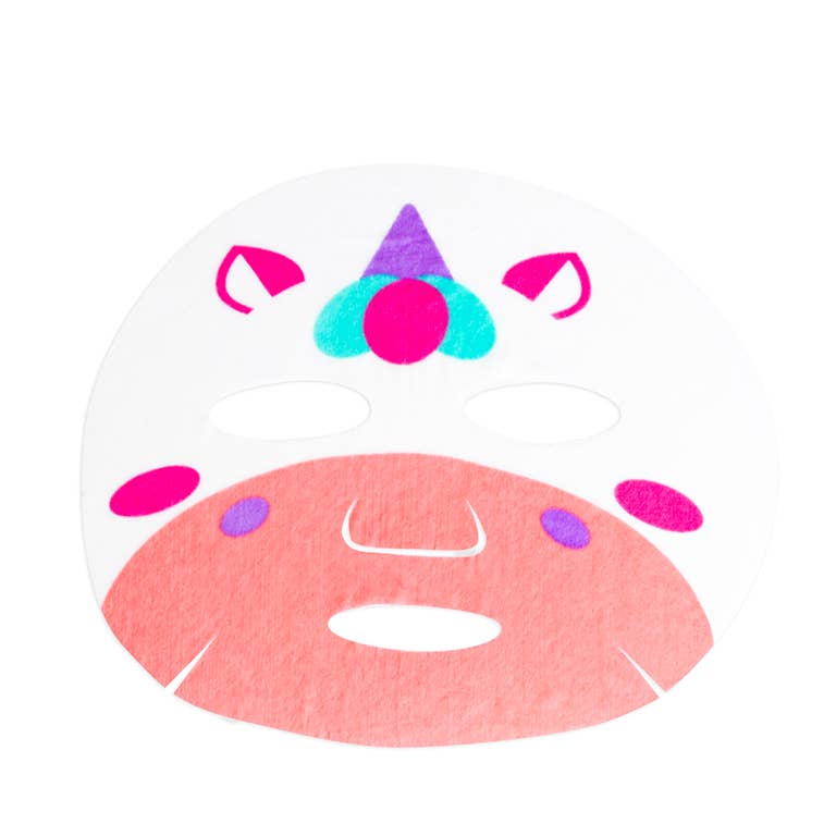 MASQUE VISAGE tissus LICORNE HYDRATANT REVITALISANT