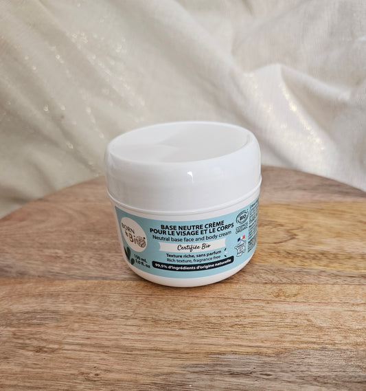 crème visage et corps neutre