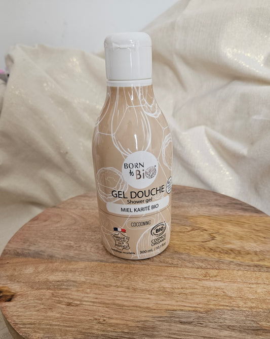 gel douche miel karité