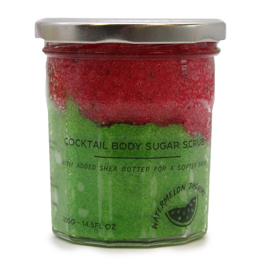 Gommage corporel au sucre parfumé - Pastèque/Daquiri